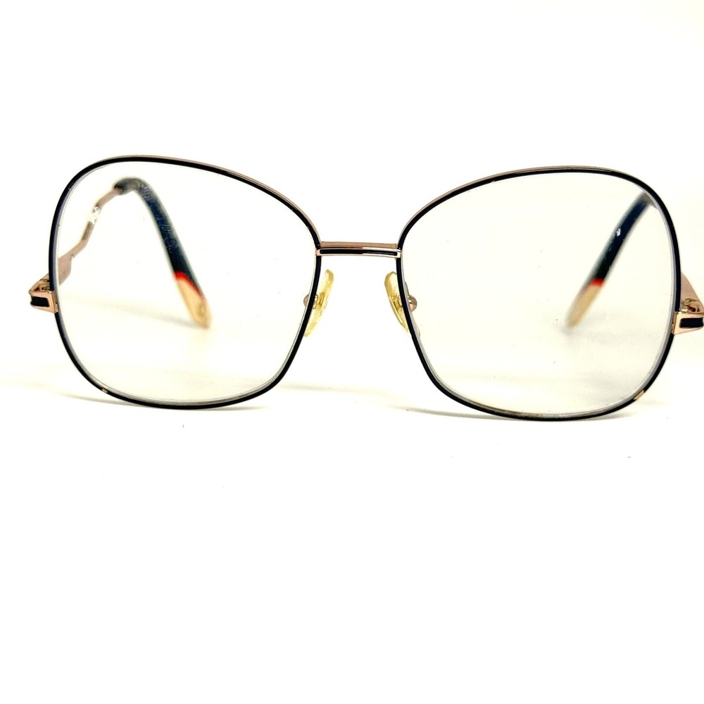 Etnia Barcelona Donatella PGBL Rose Gold Navy Blue Eyeglass Frames 56-16-145